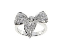 Anello Damiani Donna Fiocco in Oro bianco Diamante 0.85 Ct 20068520 - 20068520
